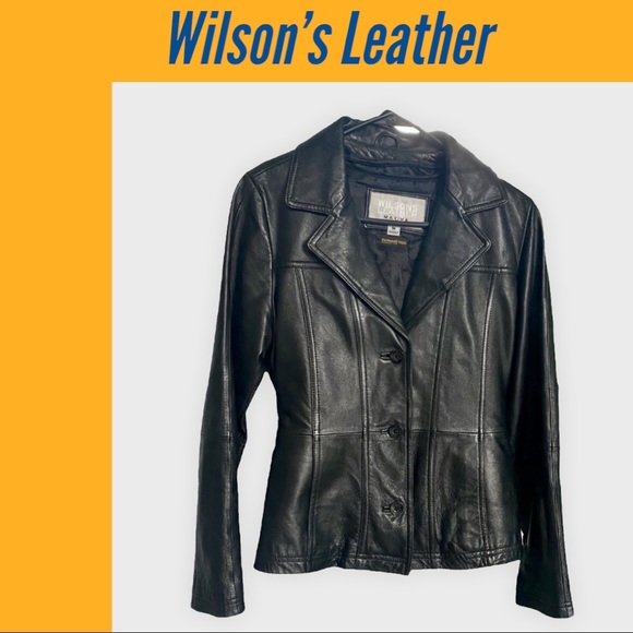 WILSON’S LEATHER JACKET - Picture 1 of 4